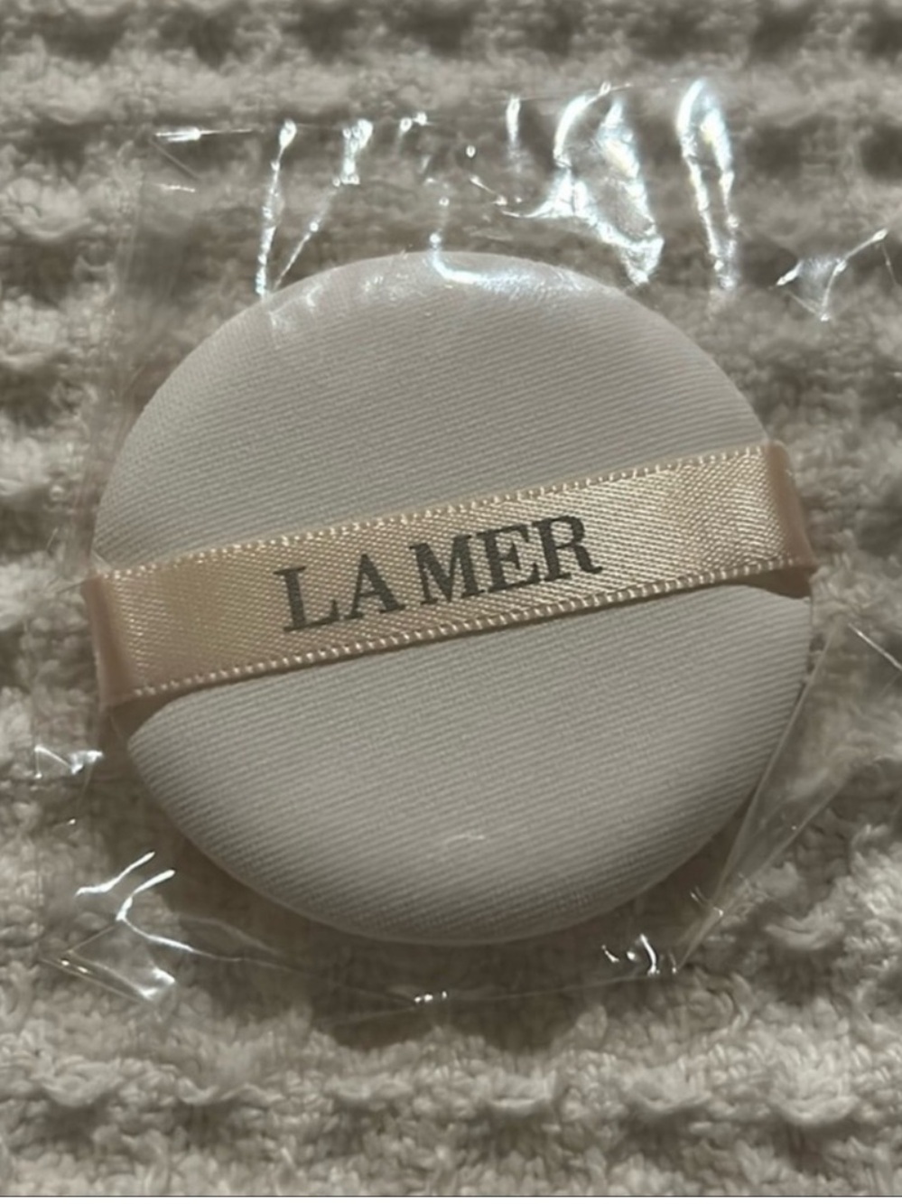La Mer 1-Luxury Cosmetic Sponge Applicator / New Never Used / Sealed / NIP